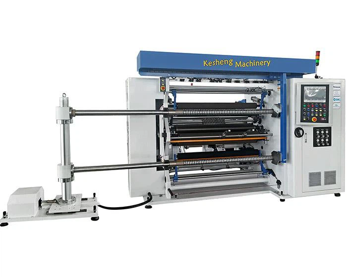 Plaisteacha Scannán Jumbo Roll Slitting Machine